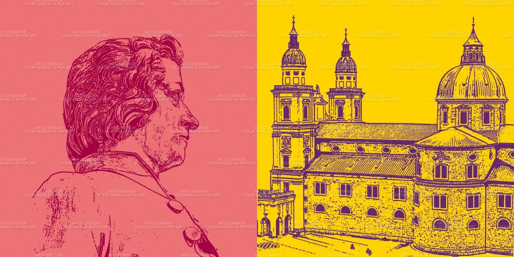 Leinwandbild Classics - Österreich - Salzburg - 5407
