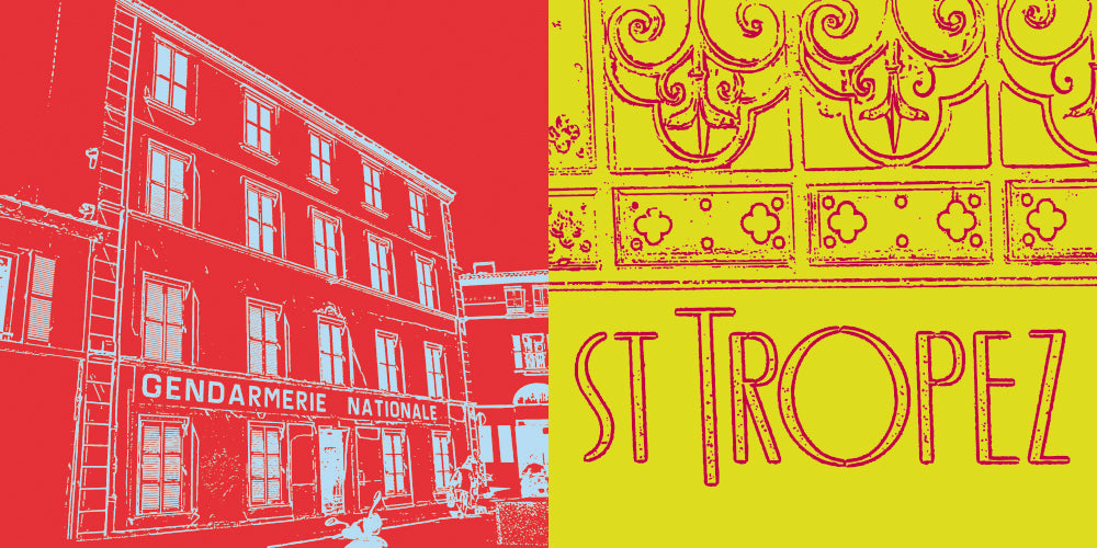 Leinwandbild Classics - Frankreich - Saint Tropez - 5502