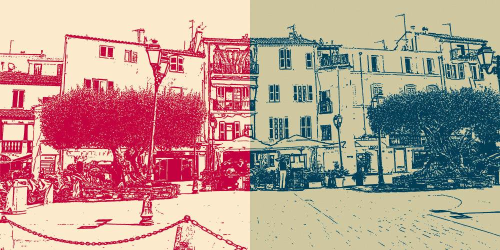 Leinwandbild Classics - Frankreich - Saint Tropez - 5508