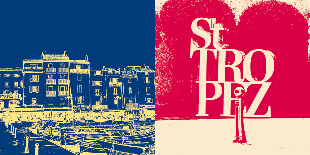 Leinwandbild Classics - Frankreich - Saint Tropez - 5509