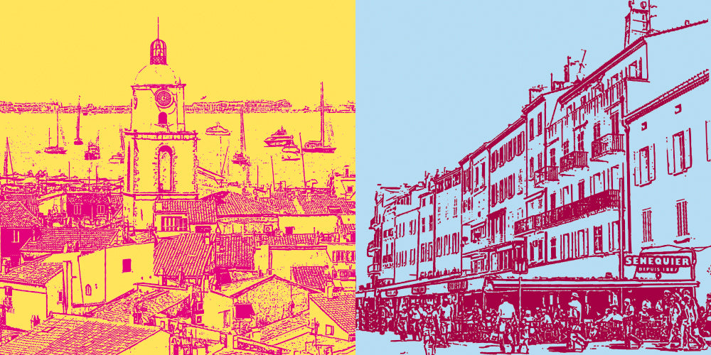 Leinwandbild Classics - Frankreich - Saint Tropez - 5512