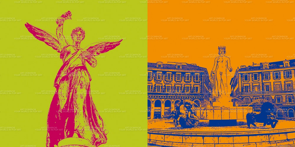 Leinwandbild Classics - Frankreich - Nizza - 5602