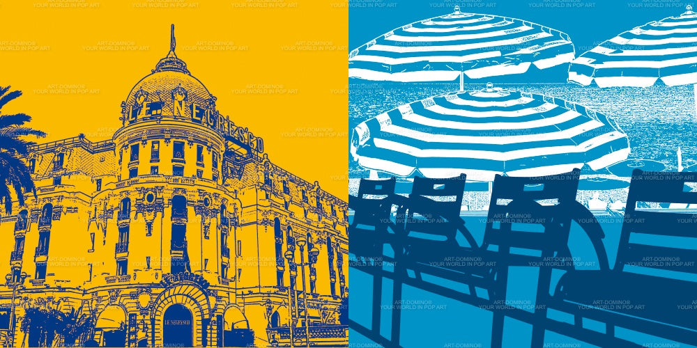 Leinwandbild Classics - Frankreich - Nizza - Negresco - 5604