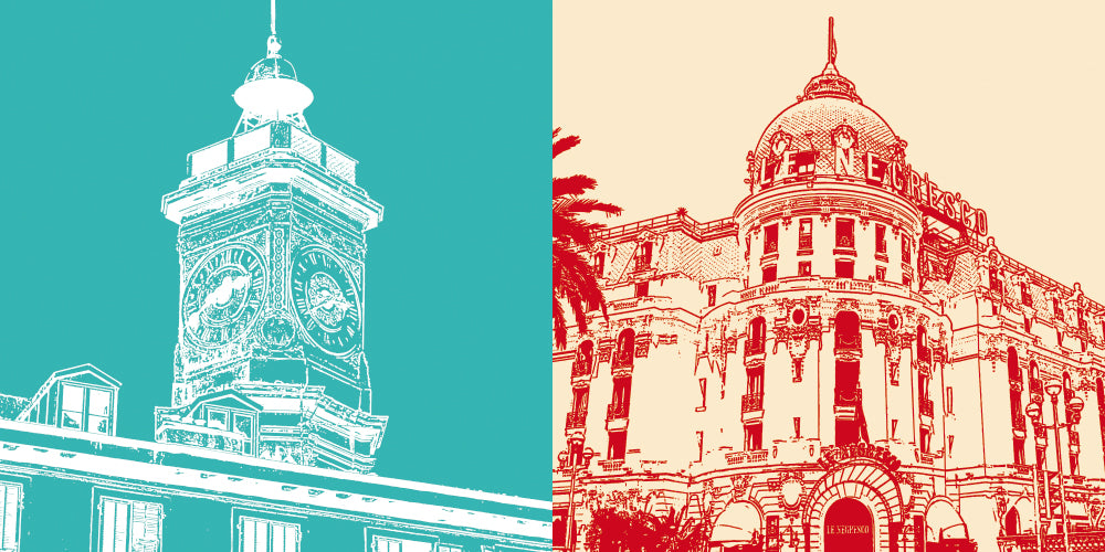 Leinwandbild Classics - Frankreich - Nizza - 5606