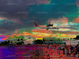 Acrylglas - Saint Martin - Maho Beach