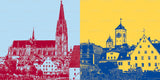 Leinwandbild Classics - Deutschland - Regensburg - 7501