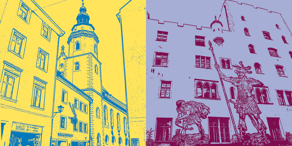 Leinwandbild Classics - Deutschland - Regensburg - 7505