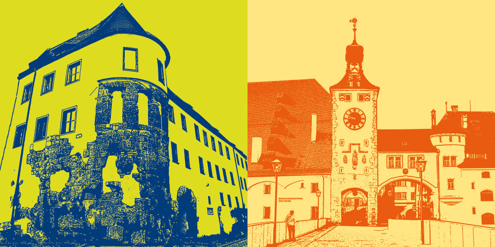 Leinwandbild Classics - Deutschland - Regensburg - 7508