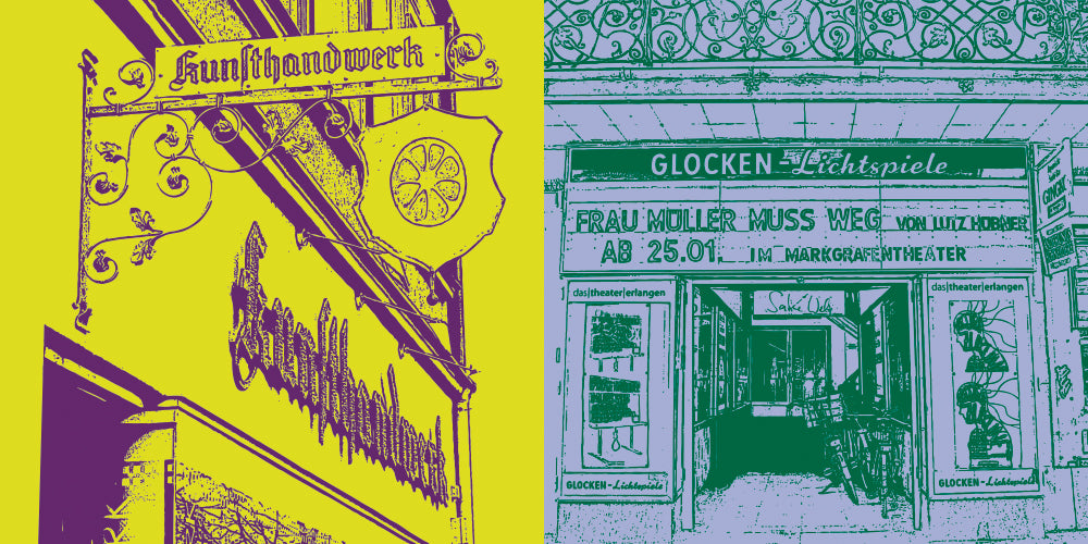 Leinwandbild Classics - Deutschland - Erlangen - 7610