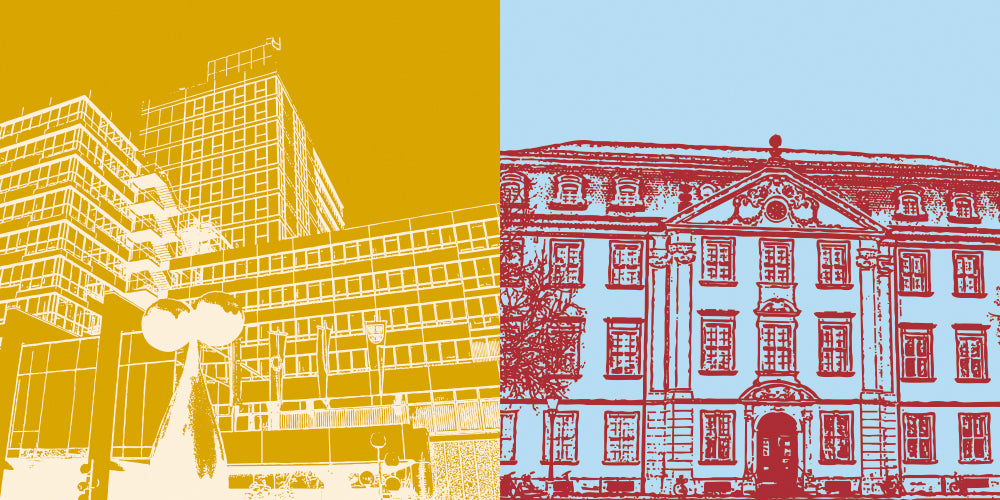 Leinwandbild Classics - Deutschland - Erlangen - 7615