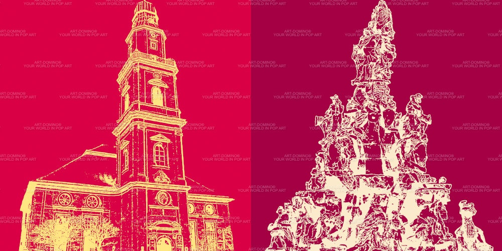 Tableau sur toile Classiques - Allemagne - Erlangen - 7617