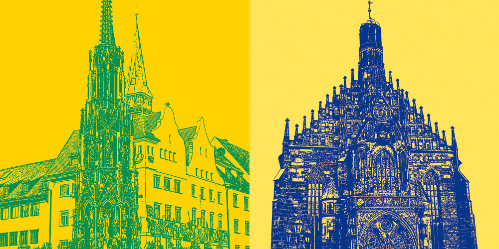 Leinwandbild Classics - Deutschland - Nürnberg - 7706