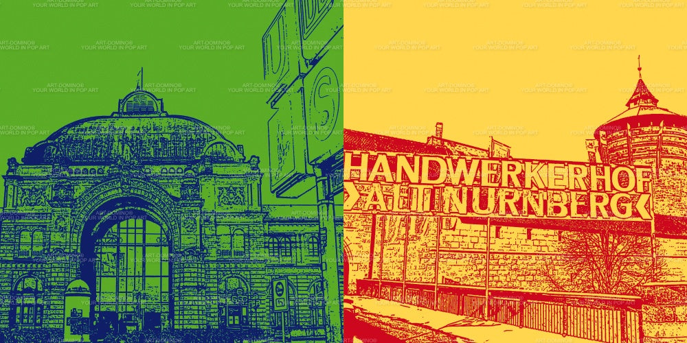 Leinwandbild Classics - Deutschland - Nürnberg - 7708