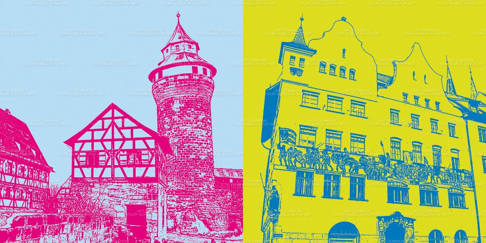 Leinwandbild Classics - Deutschland - Nürnberg - 7709