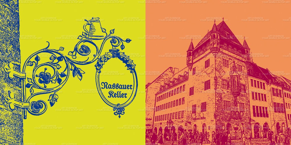 Leinwandbild Classics - Deutschland - Nürnberg - 7710