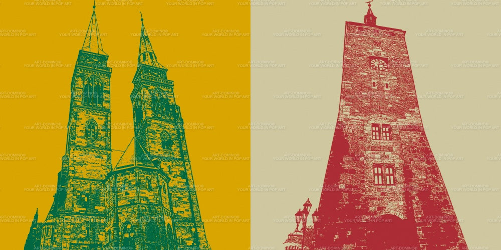 Tableau sur toile Classiques - Allemagne - Nuremberg - 7712