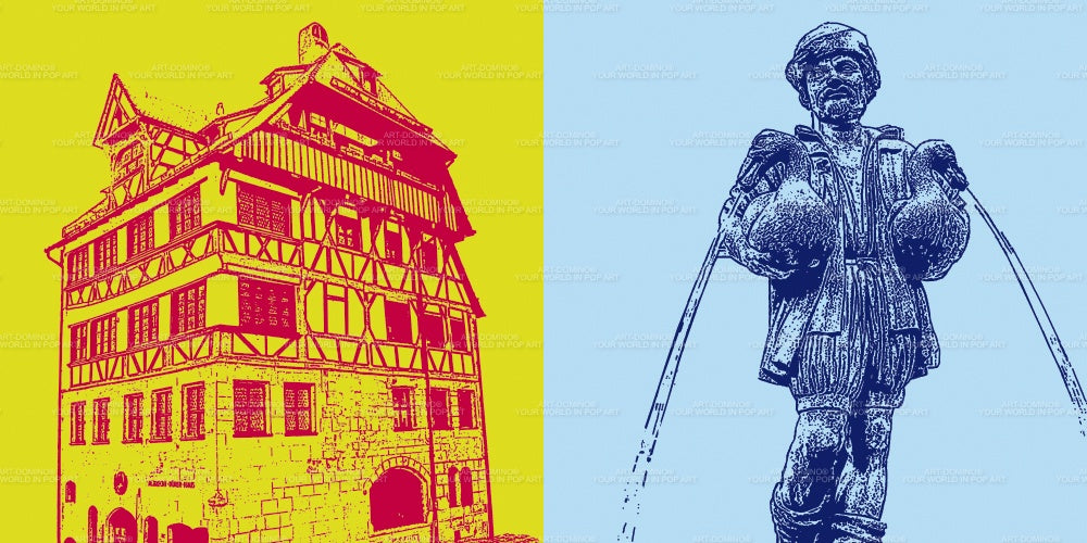 Leinwandbild Classics - Deutschland - Nürnberg - 7718