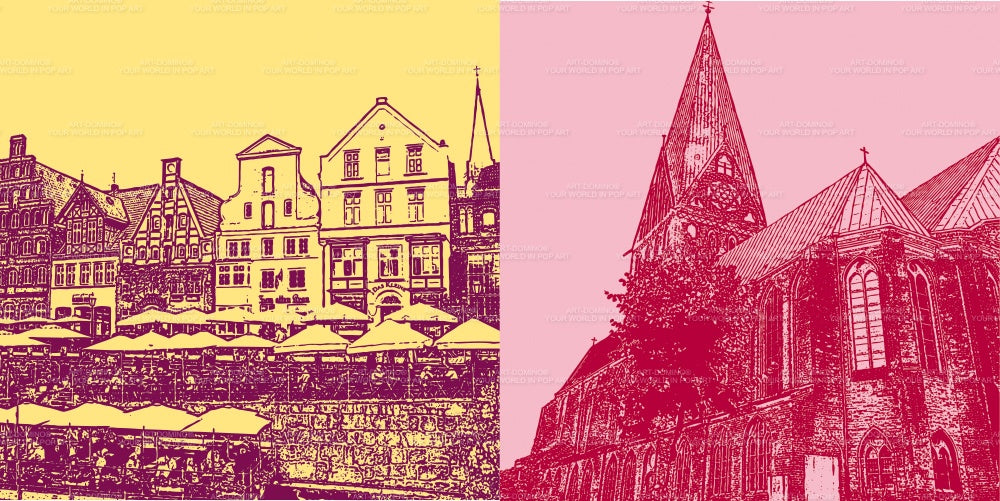 Leinwandbild Classics - Deutschland - Lüneburg - 7902