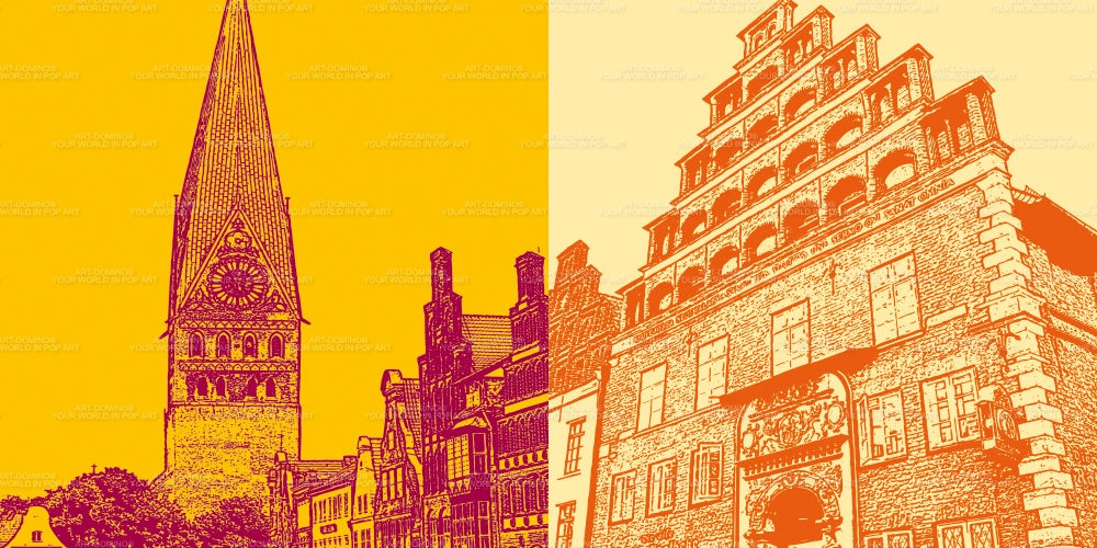 Leinwandbild Classics - Deutschland - Lüneburg - 7905