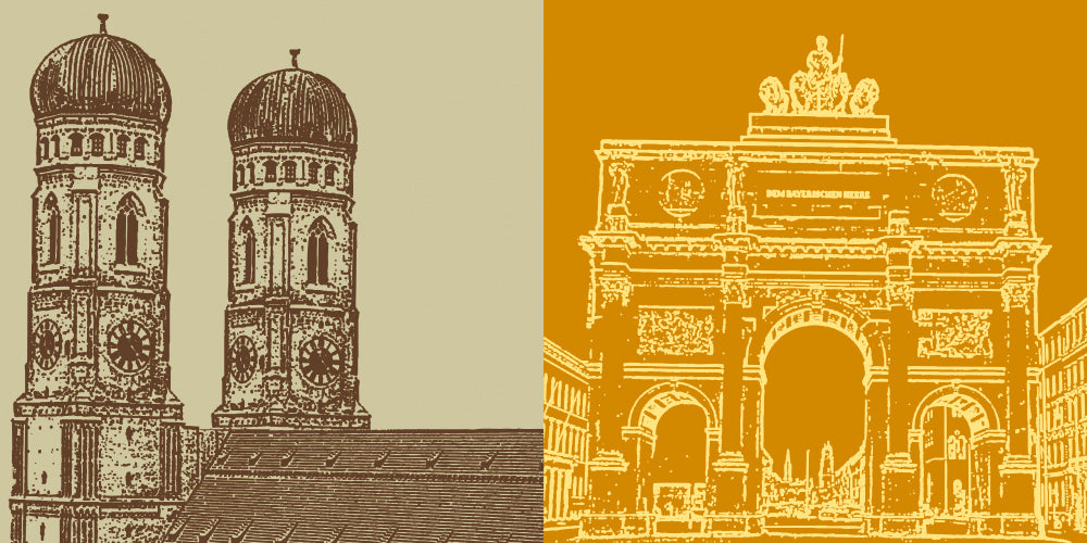 Leinwandbild Classics - Deutschland - München - 8012