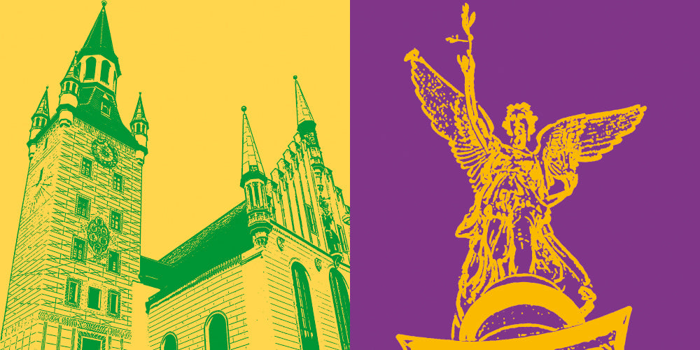 Leinwandbild Classics - Deutschland - München - 8026