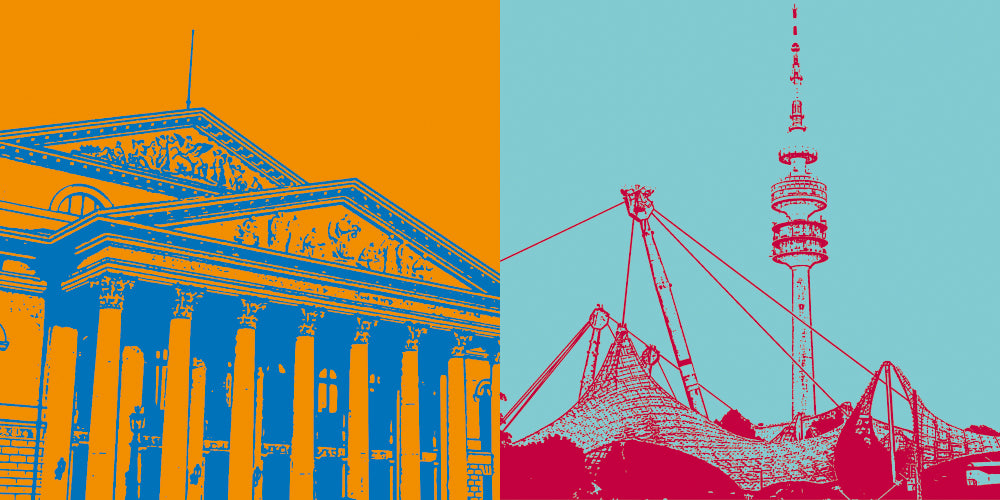 Leinwandbild Classics - Deutschland - München - 8027