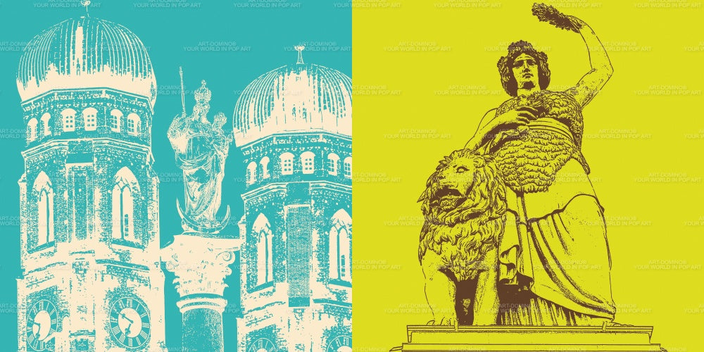Leinwandbild Classics - Deutschland - München - 8076