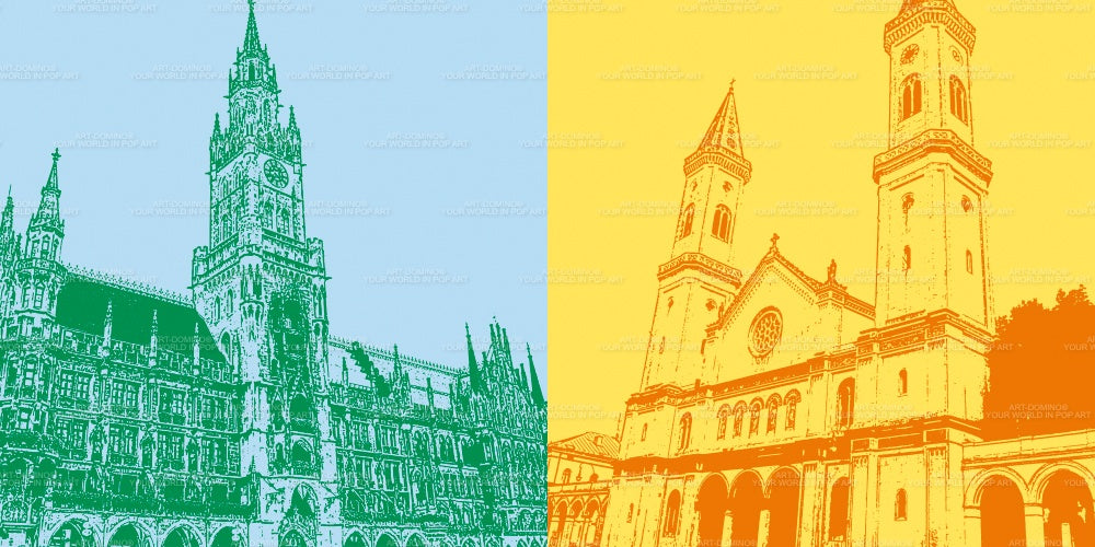 Leinwandbild Classics - Deutschland - München - 8093