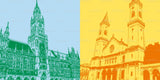 Leinwandbild Classics - Deutschland - München - 8093