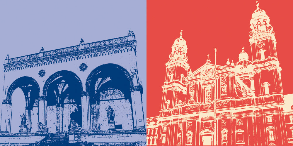 Leinwandbild Classics - Deutschland - München - 8096