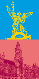 Leinwandbild Classics - Deutschland - München - 8144