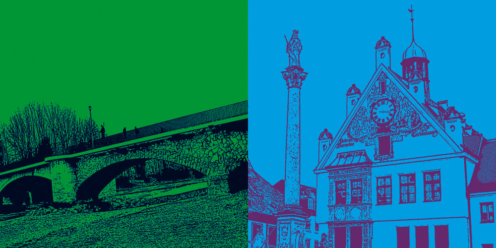 Leinwandbild Classics - Deutschland - Freising - 8306