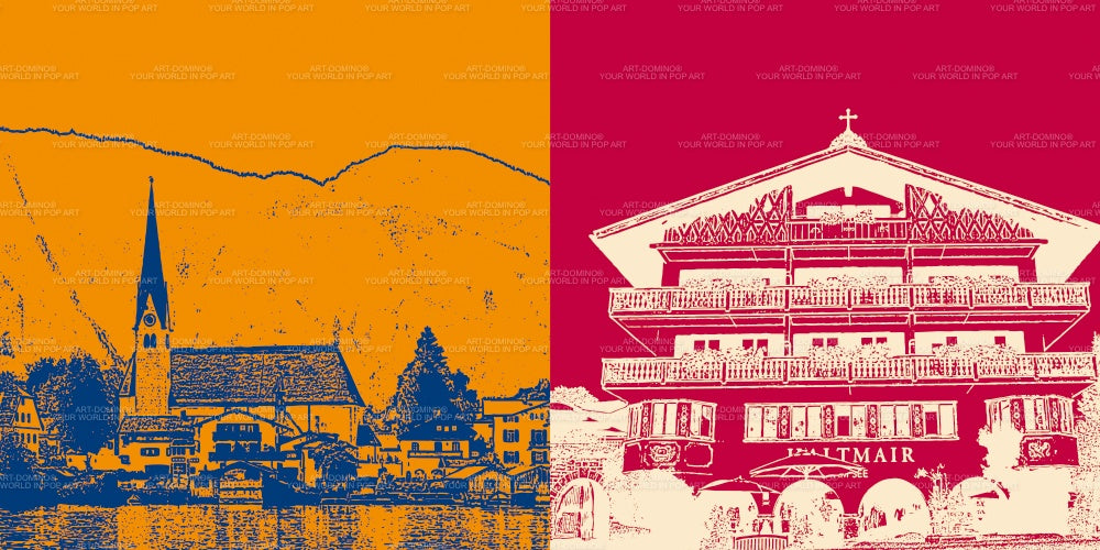 Leinwandbild Classics - Deutschland - Tegernsee - 83601