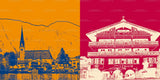 Leinwandbild Classics - Deutschland - Tegernsee - 83601