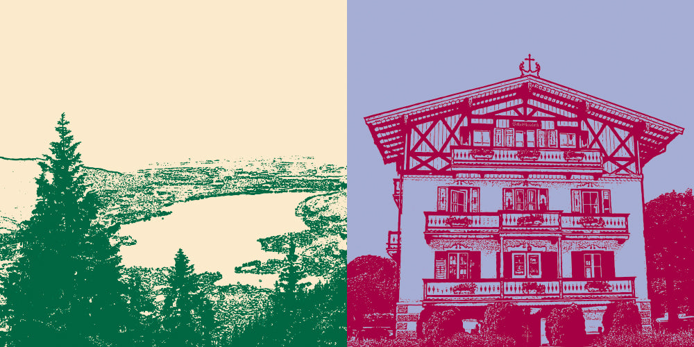 Leinwandbild Classics - Deutschland - Tegernsee - 83605