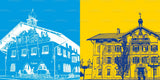 Leinwandbild Classics - Deutschland - Tegernsee - 83607