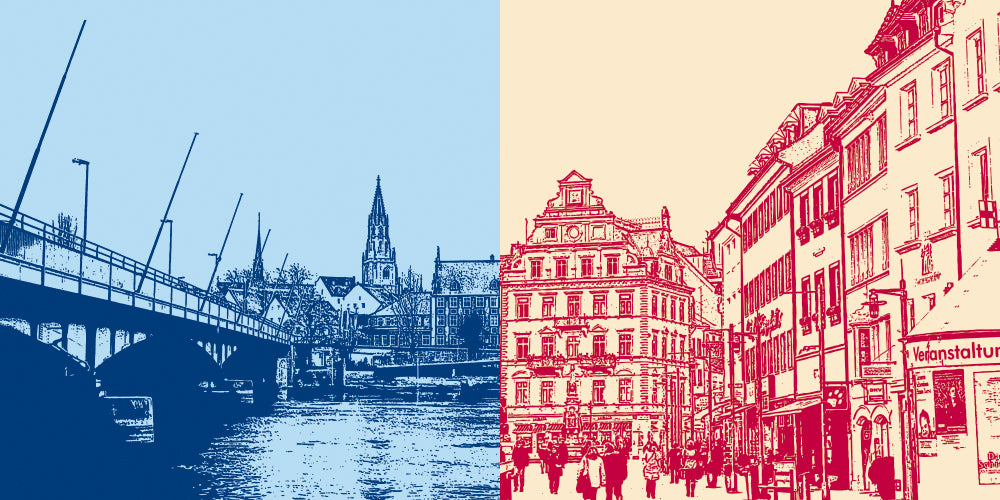 Leinwandbild Classics - Deutschland - Konstanz - 8504