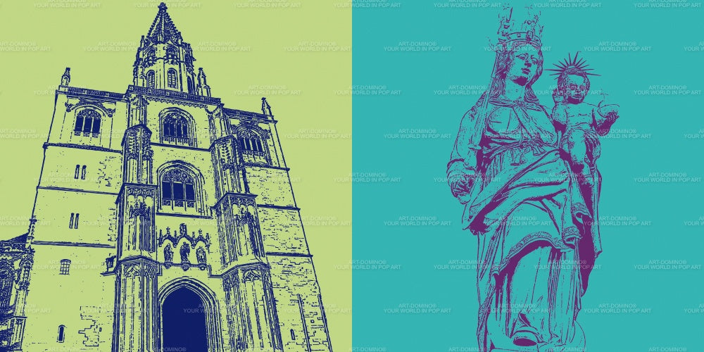 Tableau sur toile Classiques - Allemagne - Constance - 8505