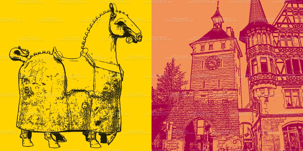 Leinwandbild Classics - Deutschland - Konstanz - 8506