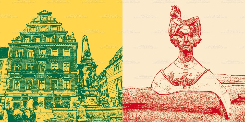 Leinwandbild Classics - Deutschland - Konstanz - 8513