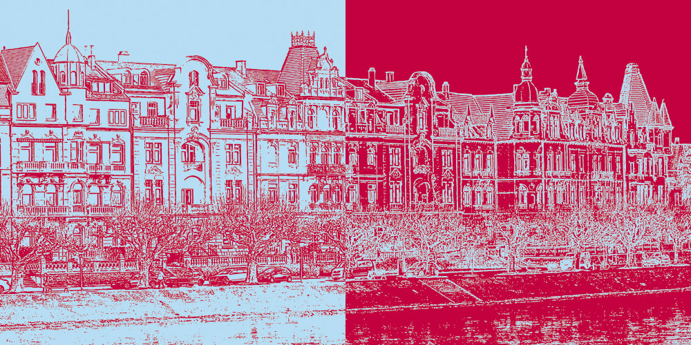 Leinwandbild Classics - Deutschland - Konstanz - 8517