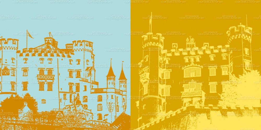 Leinwandbild Classics - Deutschland - Neuschwanstein - 8600