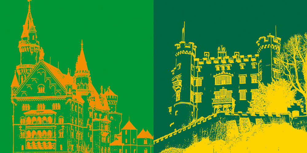 Leinwandbild Classics - Deutschland - Neuschwanstein - 8602