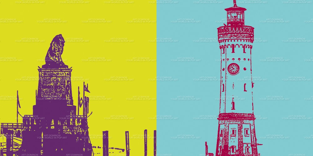 Leinwandbild Classics - Deutschland - Lindau - 7807