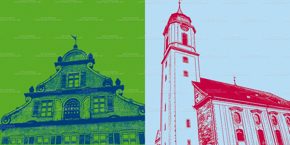 Leinwandbild Classics - Deutschland - Lindau - 7809