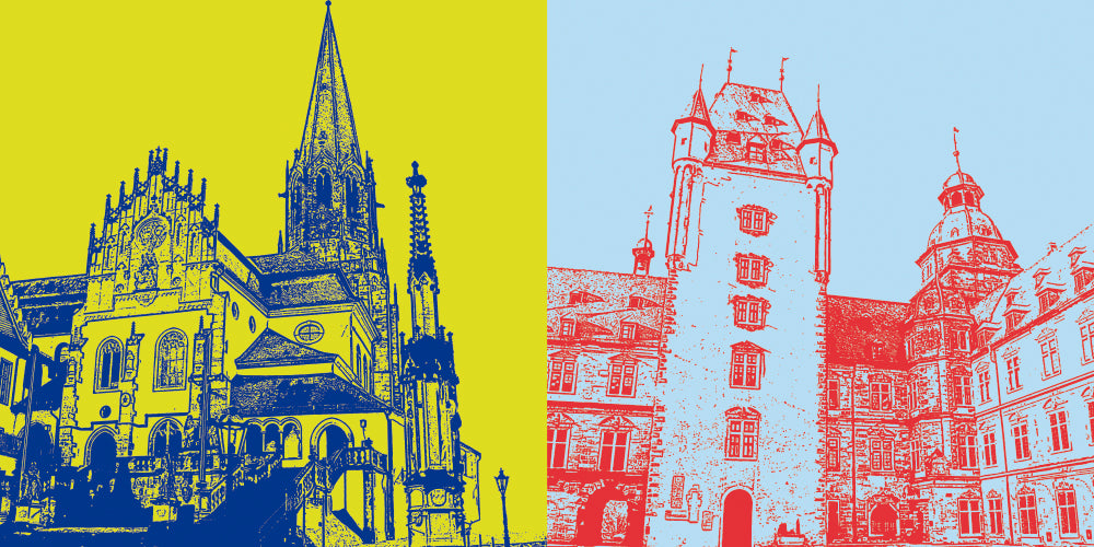 Leinwandbild Classics - Deutschland - Aschaffenburg - 8800