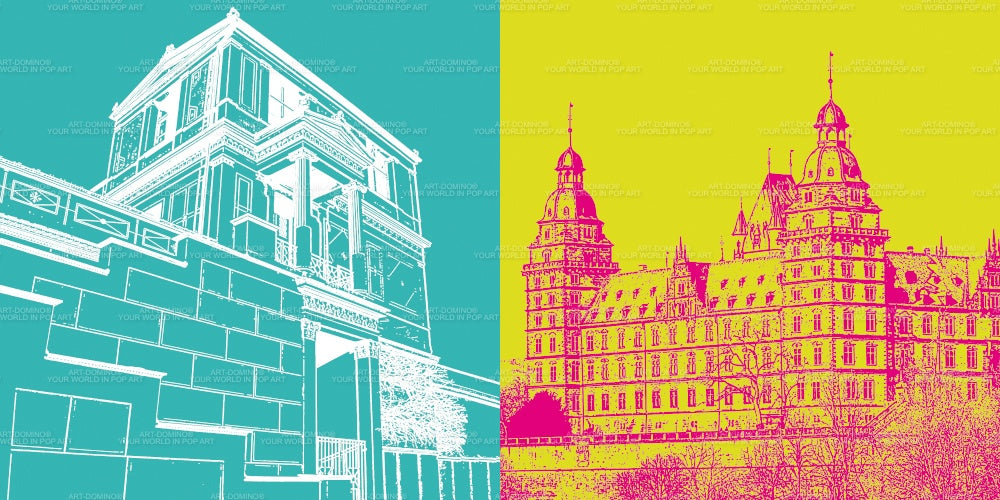 Leinwandbild Classics - Deutschland - Aschaffenburg - 8801