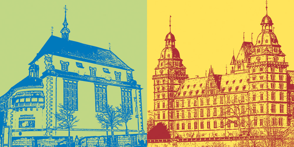 Leinwandbild Classics - Deutschland - Aschaffenburg - 8804