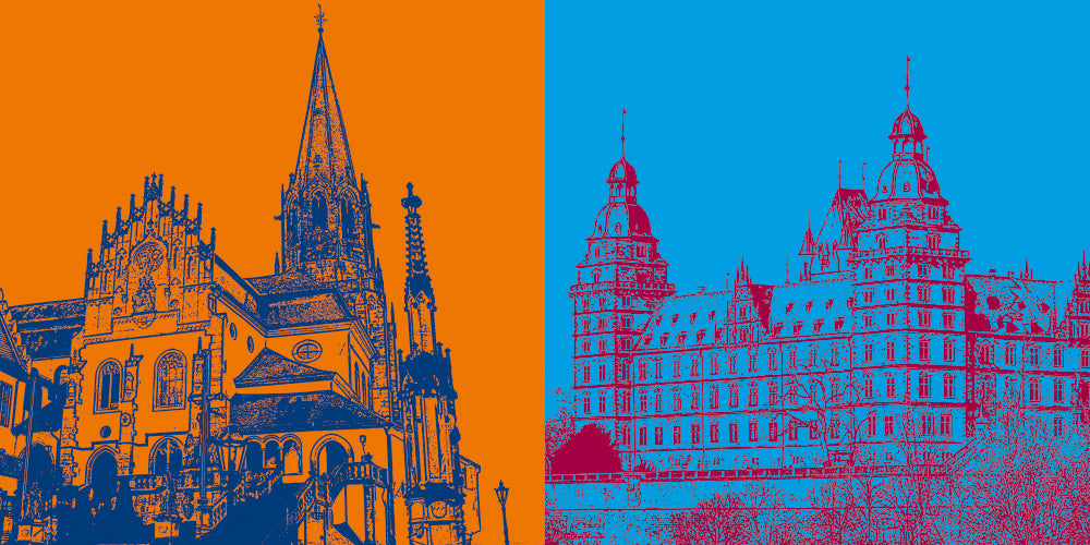 Leinwandbild Classics - Deutschland - Aschaffenburg - 8807