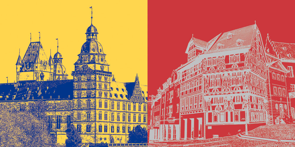 Leinwandbild Classics - Deutschland - Aschaffenburg - 8809